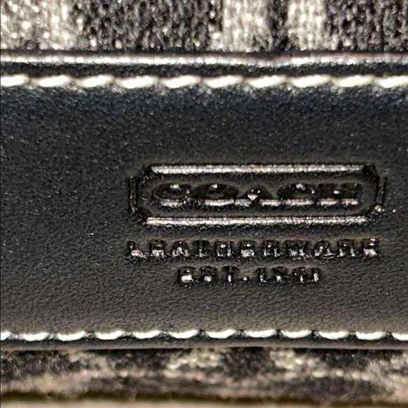 Coach Signature Vintage Wool Mini Bag - Picture 9 of 17